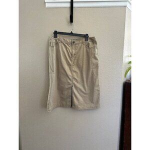 Eddie Bauer‎ Women's Tan Long Straight Skirt,  straight skirt, tan skirt